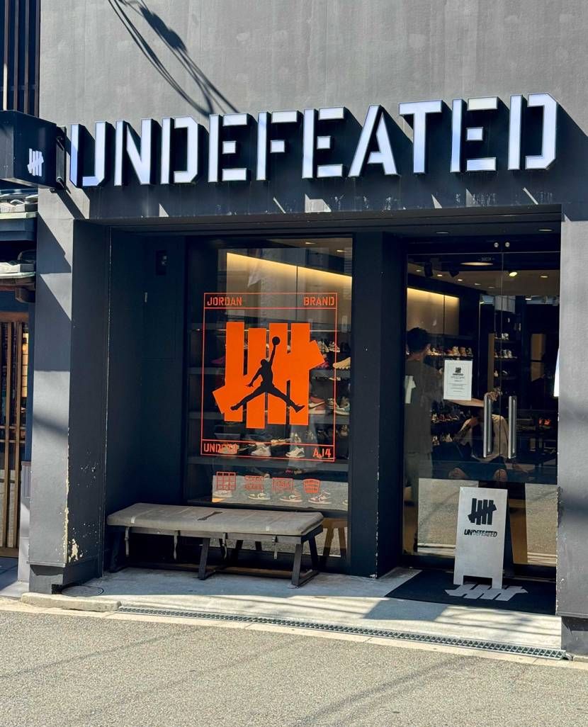 UNDEFEATED OSAKAで受け取りしてきました🤩
