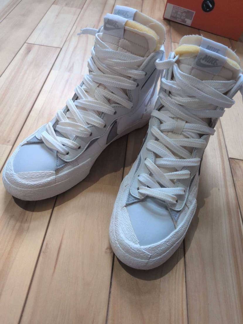 本日、ようやくずっとほしかった
BLAZER MID/sacaiのウルフグレー