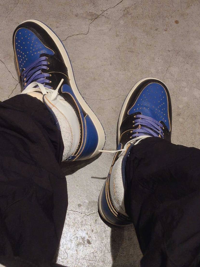 待ちに待った初履き✨️✨️
いやー　上から見てもかっこいいなぁ

完全に自