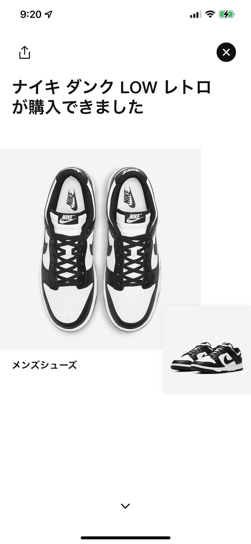 🐼抽選当たった！嬉しい！
