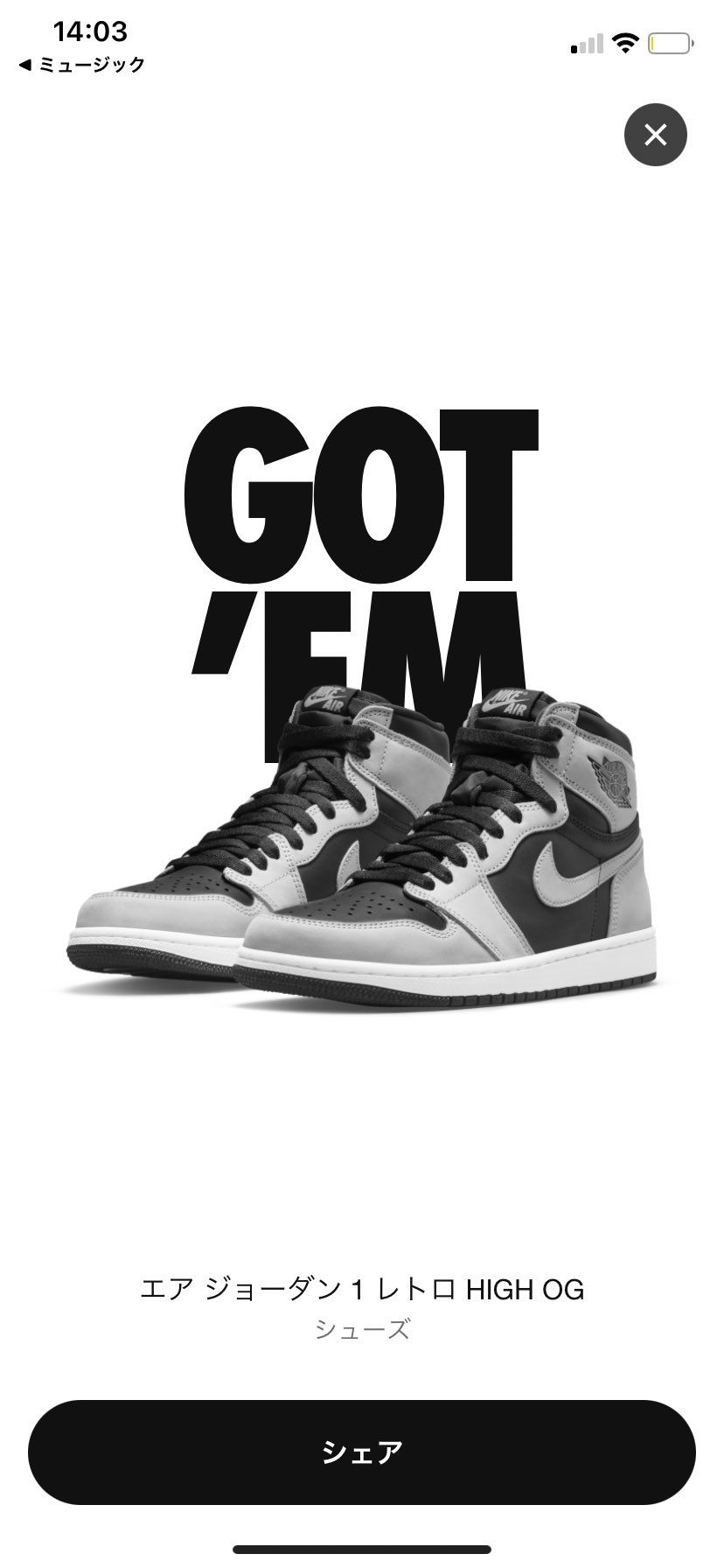 限定アクセスは神すぎるありがとうNIKE様