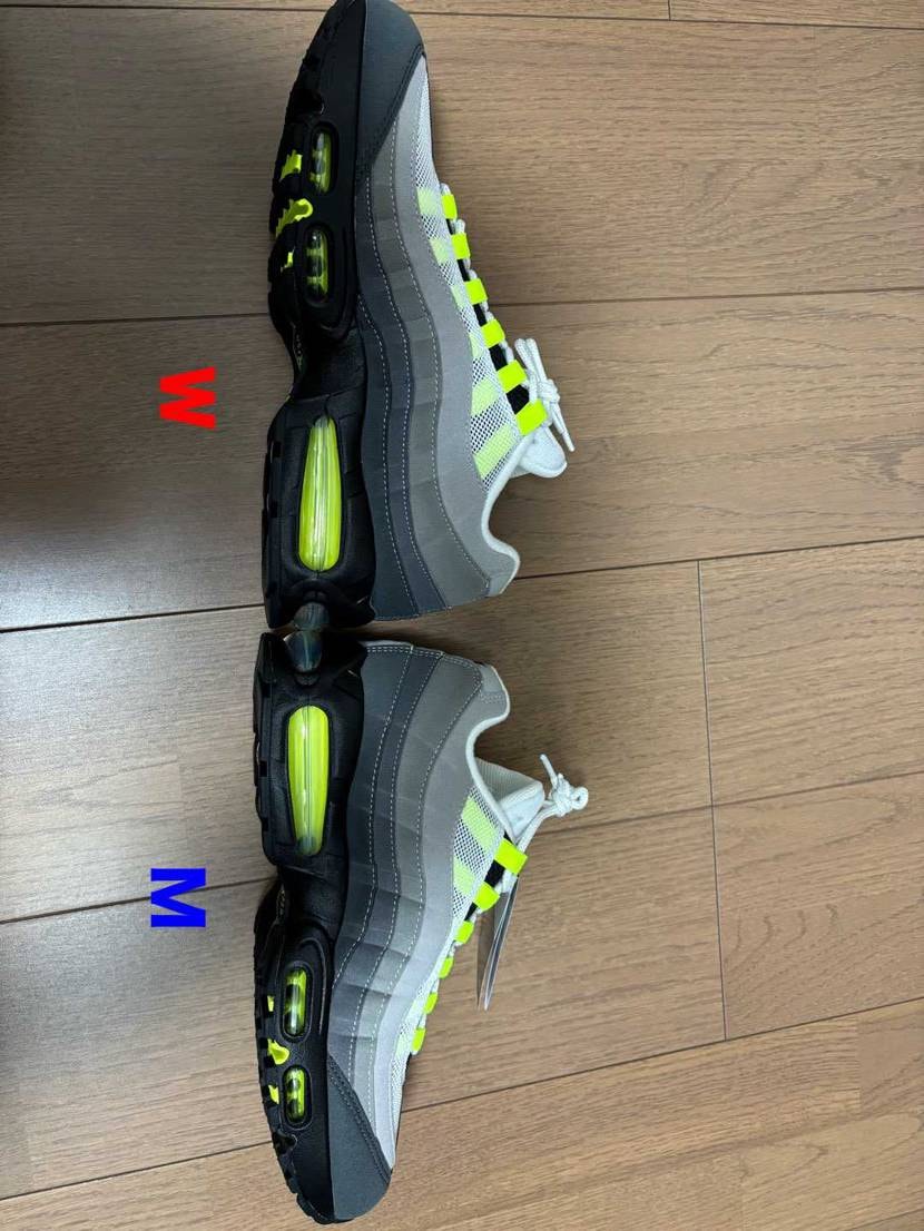 メンズ、ウィメンズ共に届いたので、比較画像投稿させていただき