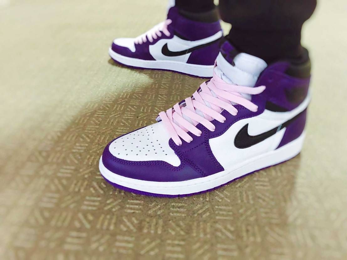 ジョーダン1コートパープル