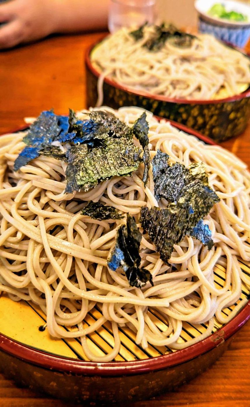今日も相変わらずの暑さ☀️😵💦
ざる蕎麦🥢食べました🤤😋😋
ごち