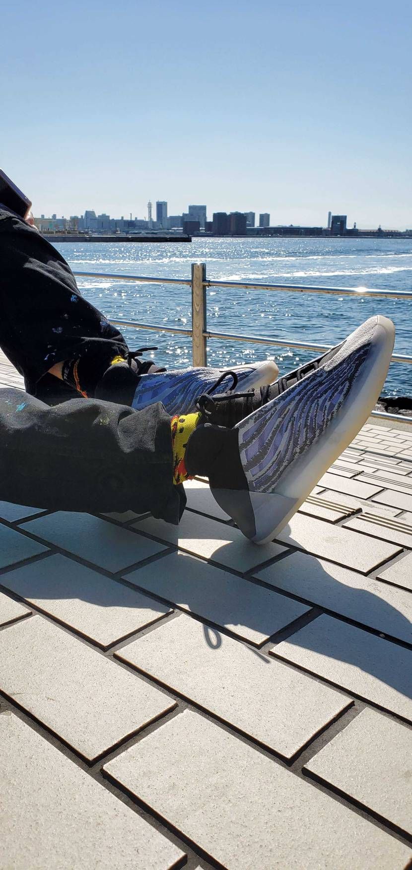 天気の良い日にYeezy☀️
#スニーカー好き #snkrdunk #スニーカー