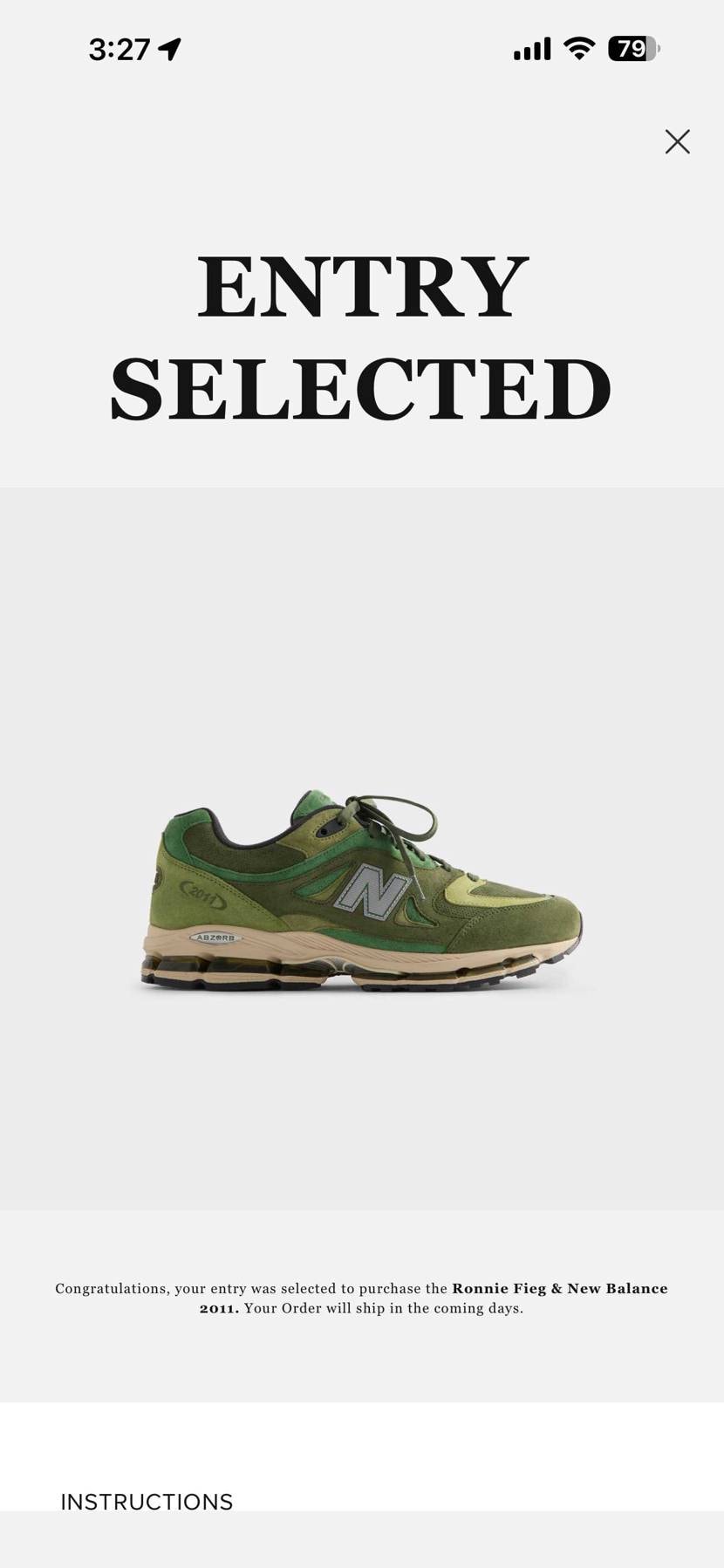 靴 KITH New Balance 2011 Juniper Green 29 KITH × New Balance 2011 