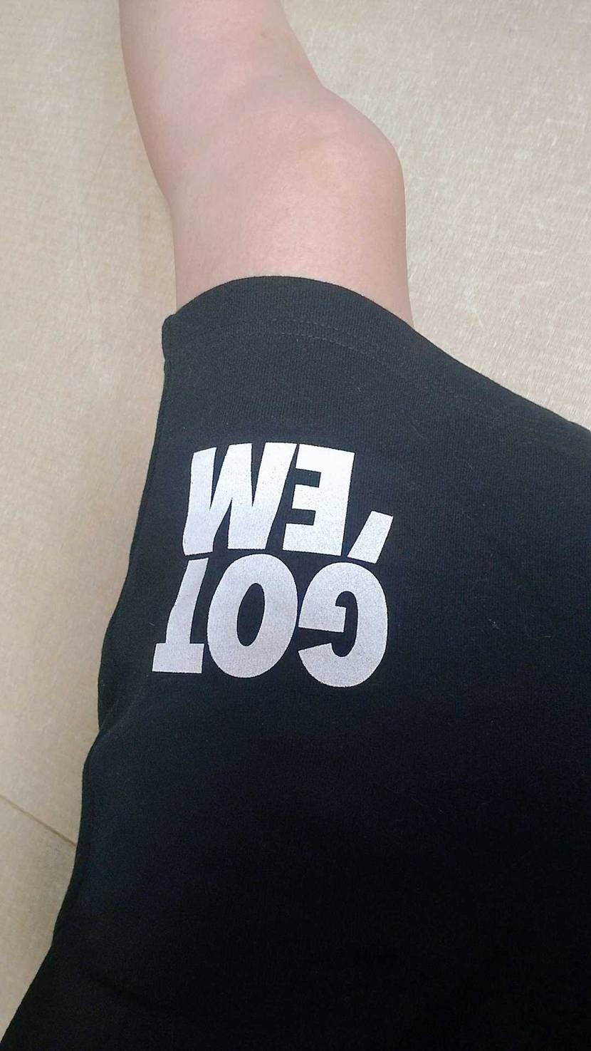一応上司にお願いして買ってきてもらったテムパンツ🩳
かわいい笑
部屋着に最適
