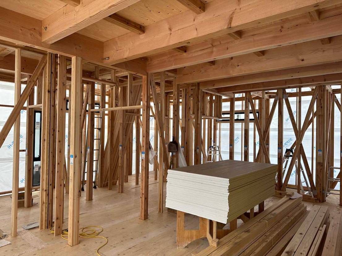 家を見に行きました。