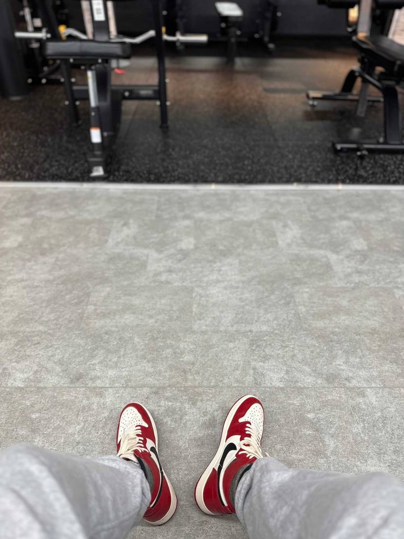 ジムに来てる
えらい