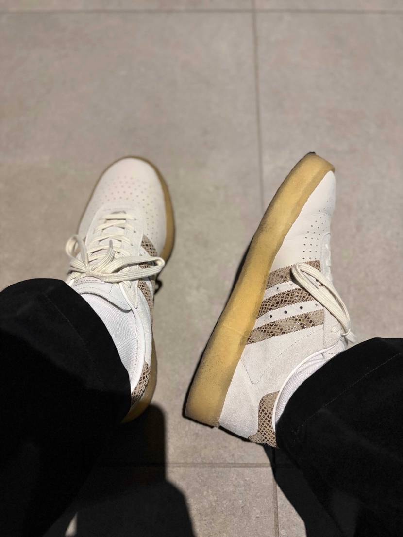 クレープソールはすぐ汚れる…