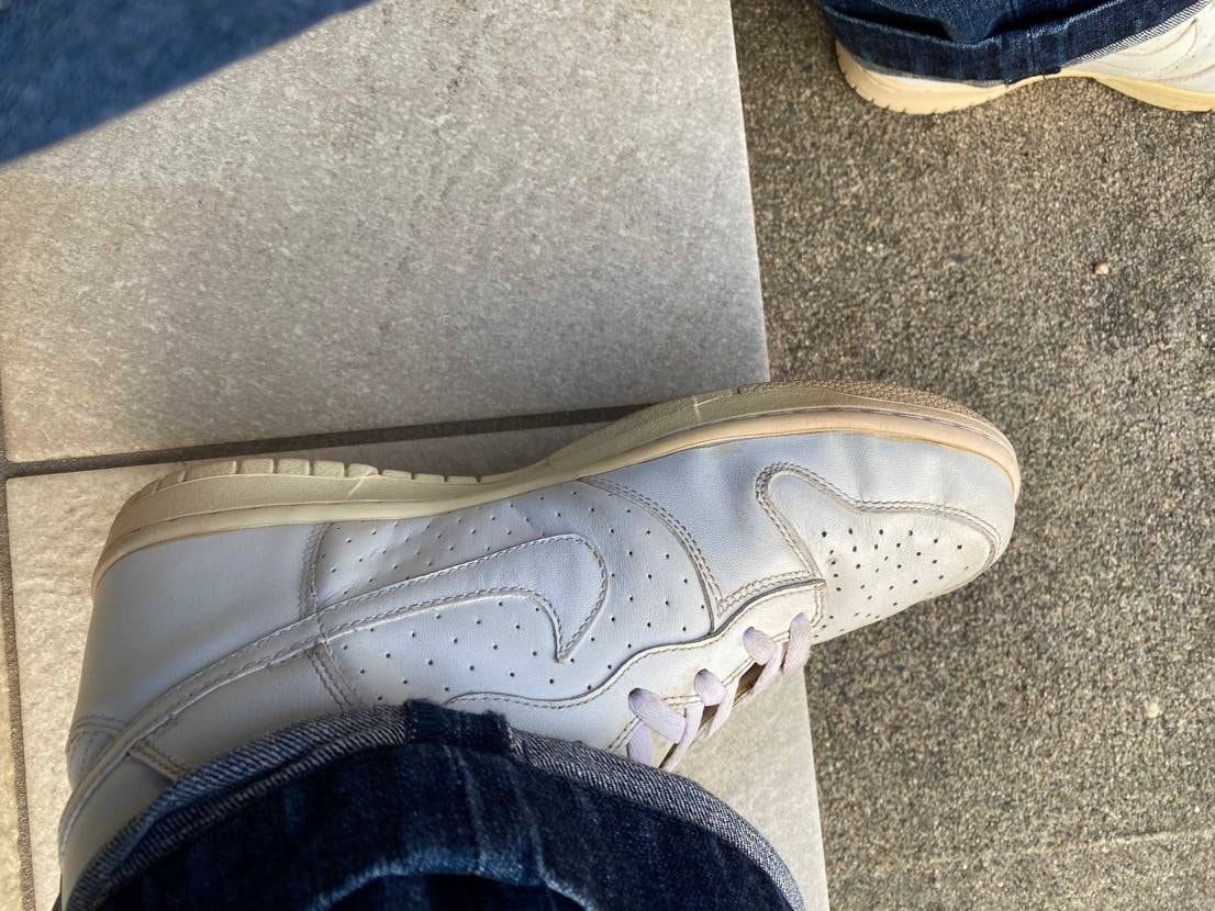 10年以上前に買ったダンクハイ。今だに現役だけどモデル名、発売日はっきり覚えてな