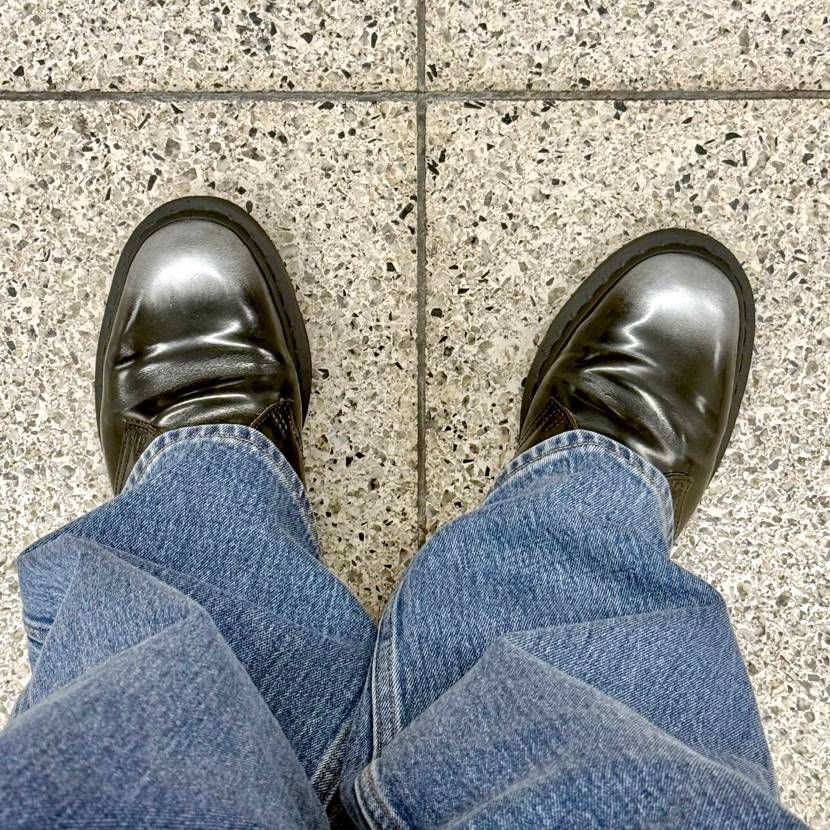 履くたびに靴擦れがひどかったけど、今日は一日履いてても多少痛いかも
くらいでよ