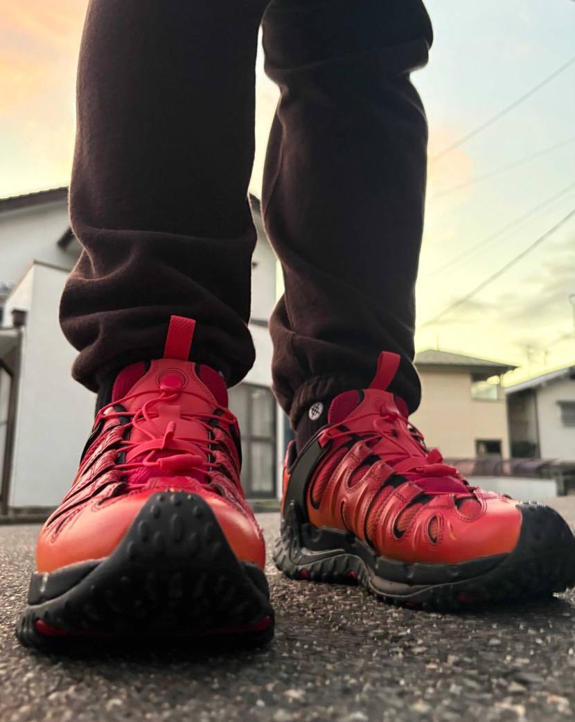 こんばんは〜
今日は、いつもと違う雰囲気の👟でした😚

久々に履いた🦎は
