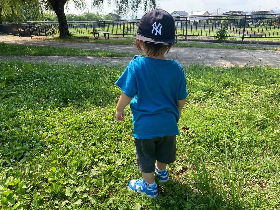 自分のスニーカーより、子どものスニーカーを集めたくなってくる🥺