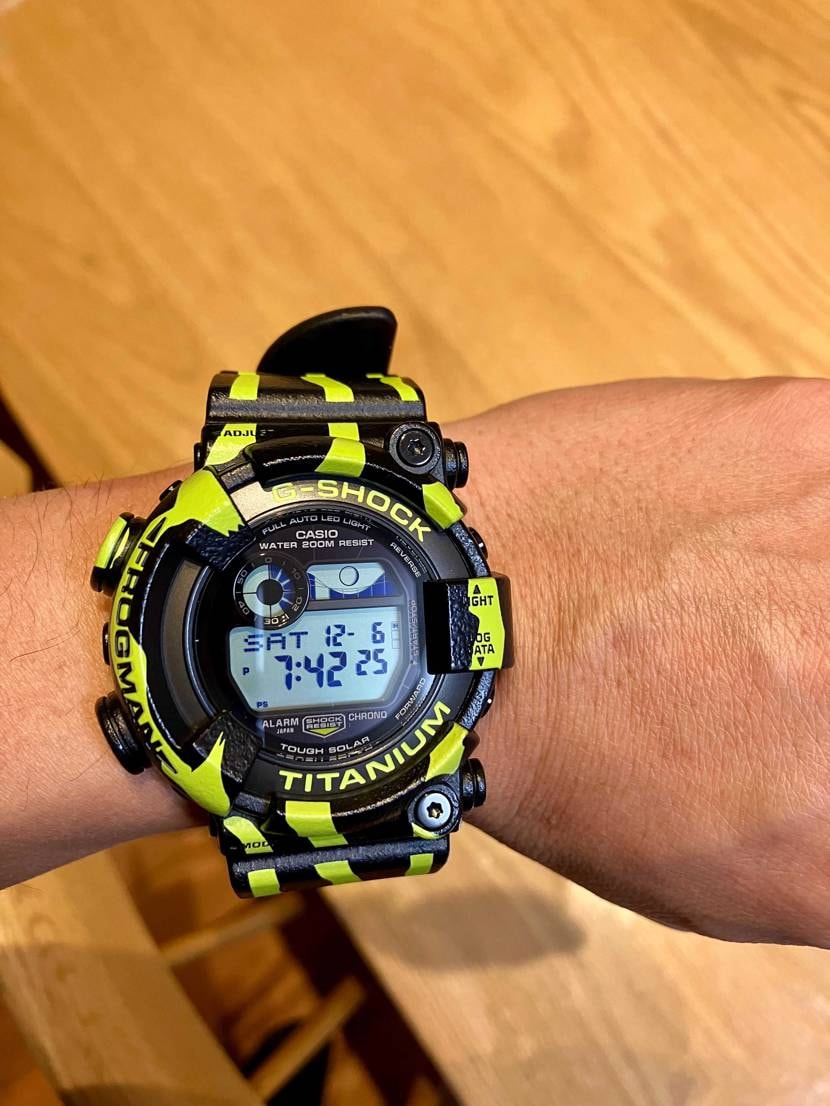 皆さんたまには⌚️の話しましょ🐸