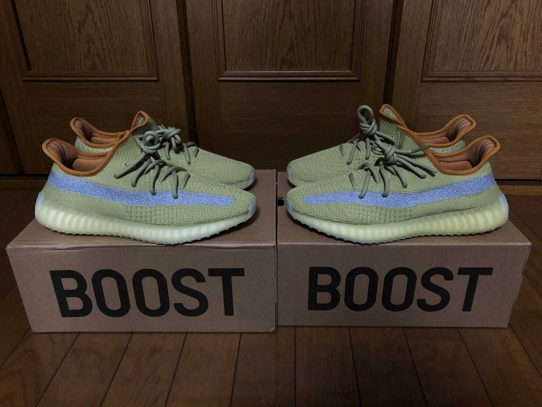 Yeezy boost 350 V2 “marsh“ 着弾！