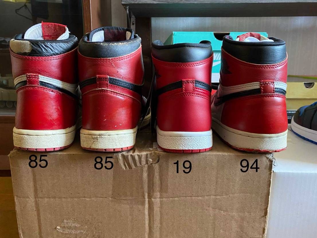 varsity redとオリジナルの比較②
ミッドソー