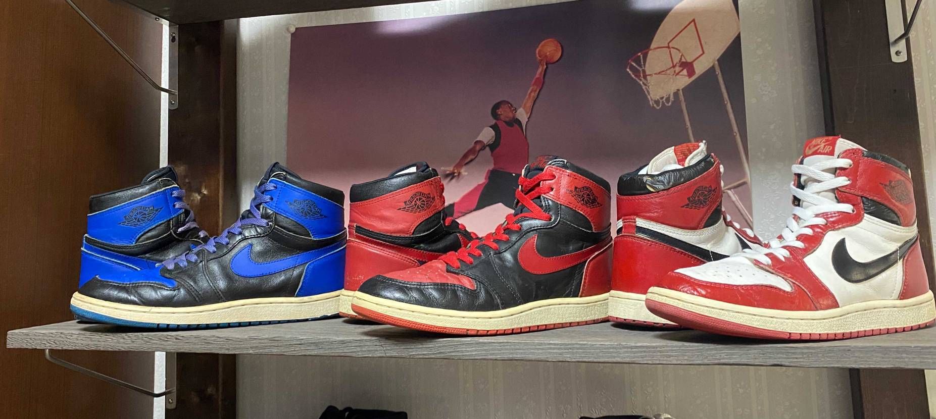 死ぬまでこの3足は手放しません。もっと85年製を集めたいけどサイズ、状態、価格が