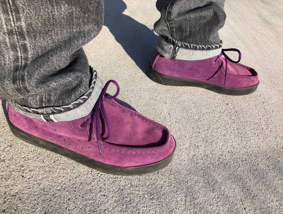 今日はVANSのモカシンみたいなヤツ💜
campus80s