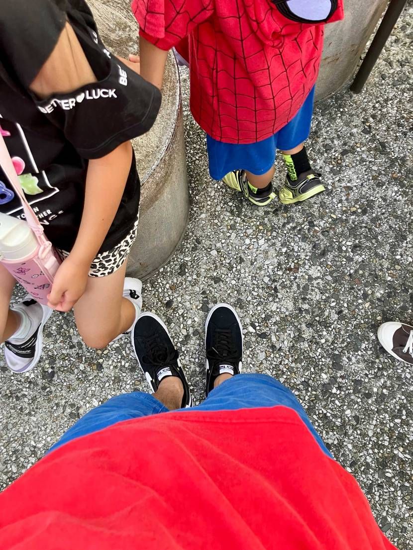 並び参戦！後ろの4ブレッドでドレッドのあんちゃんバチイケ🤟
#ブレーザーGT