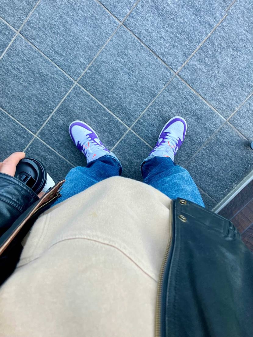 久しぶりにDUNKSBなど履きまして
マップラはモード味も