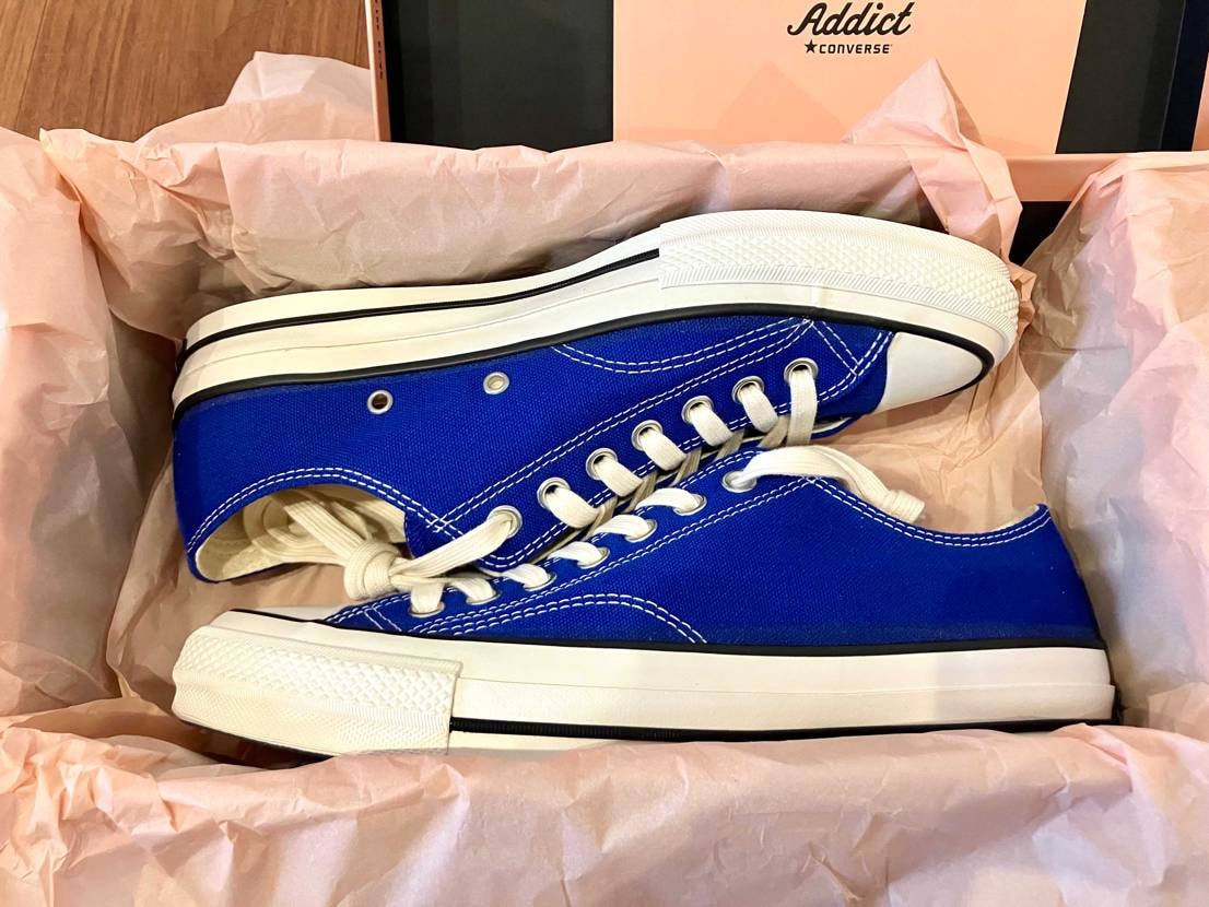 chucktaylorは見ないようにしてたのに…
沼ったらどーしよう…
まぁ