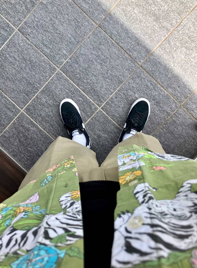 オンブレにDickiesでウェッサイや(コルテッツちゃうけど
