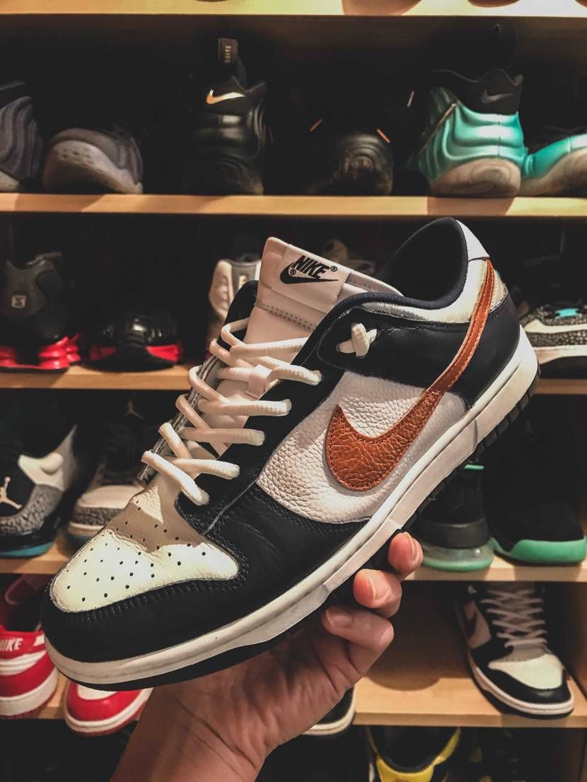 カスタムしたDUNKをしばらく履いてみてやっぱりトゥはホワイトだなって思って塗り