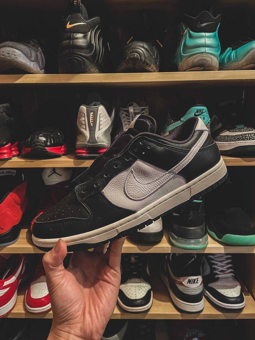 NIKE By you DUNK カスタム3足目
 スウォッシュ、タブをカッパ