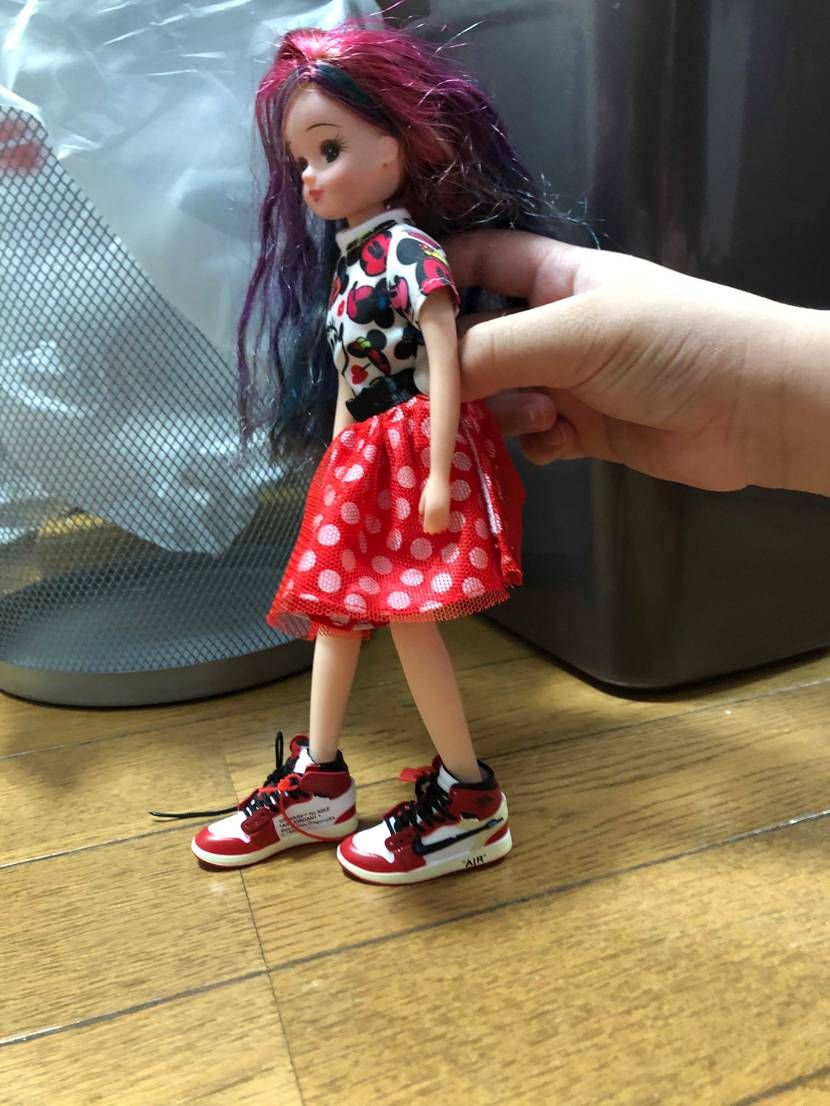 りかちゃんが履いてみました^_^