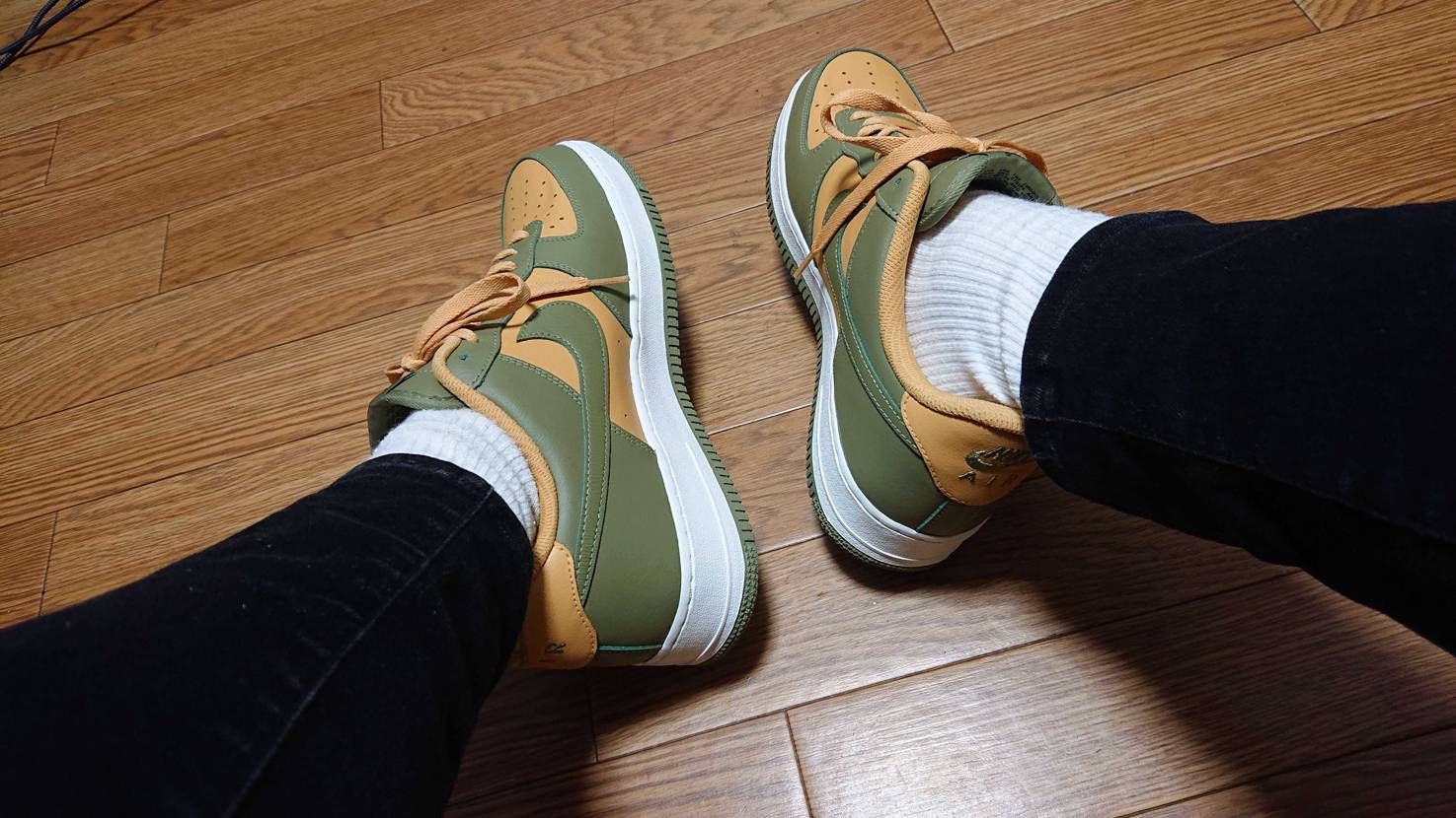 By Youで作った 賀喜 遥香カラーAF1 とどいたぁあぁ