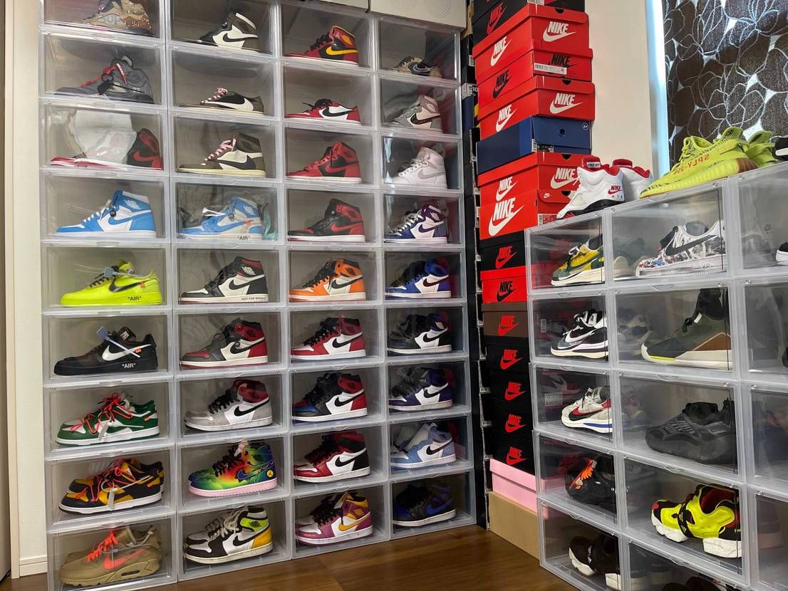 朝から靴整理👟
AJ1コレクターにだいぶなってきた気がする^_^
後はChi