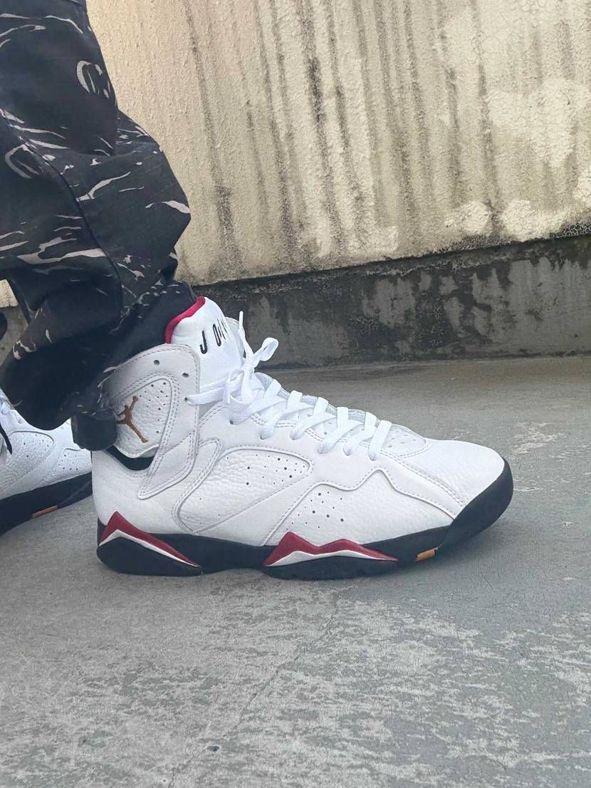 初めてJordan7履いたけど履きやすい🥹