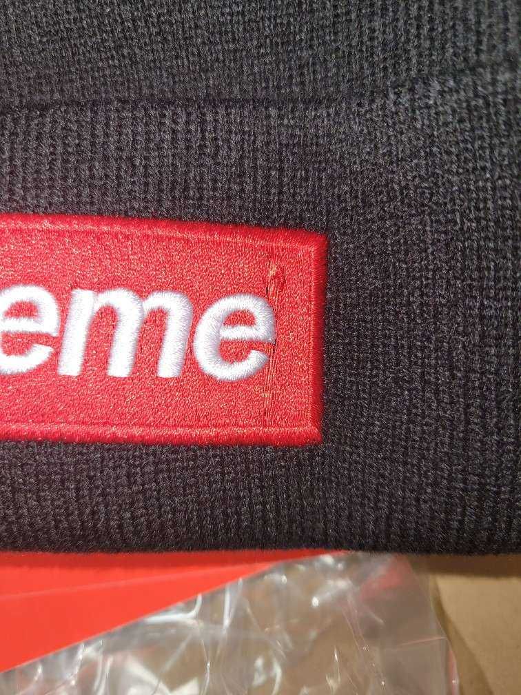 beanieのボックスロゴ右側がほつれて届きました(T_T)