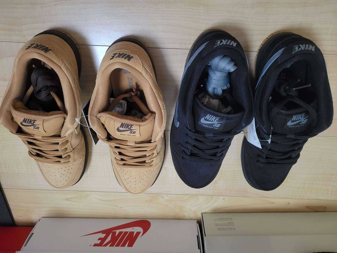 両方届いたけど楽しみにしてた茶色が歪みひどい😂