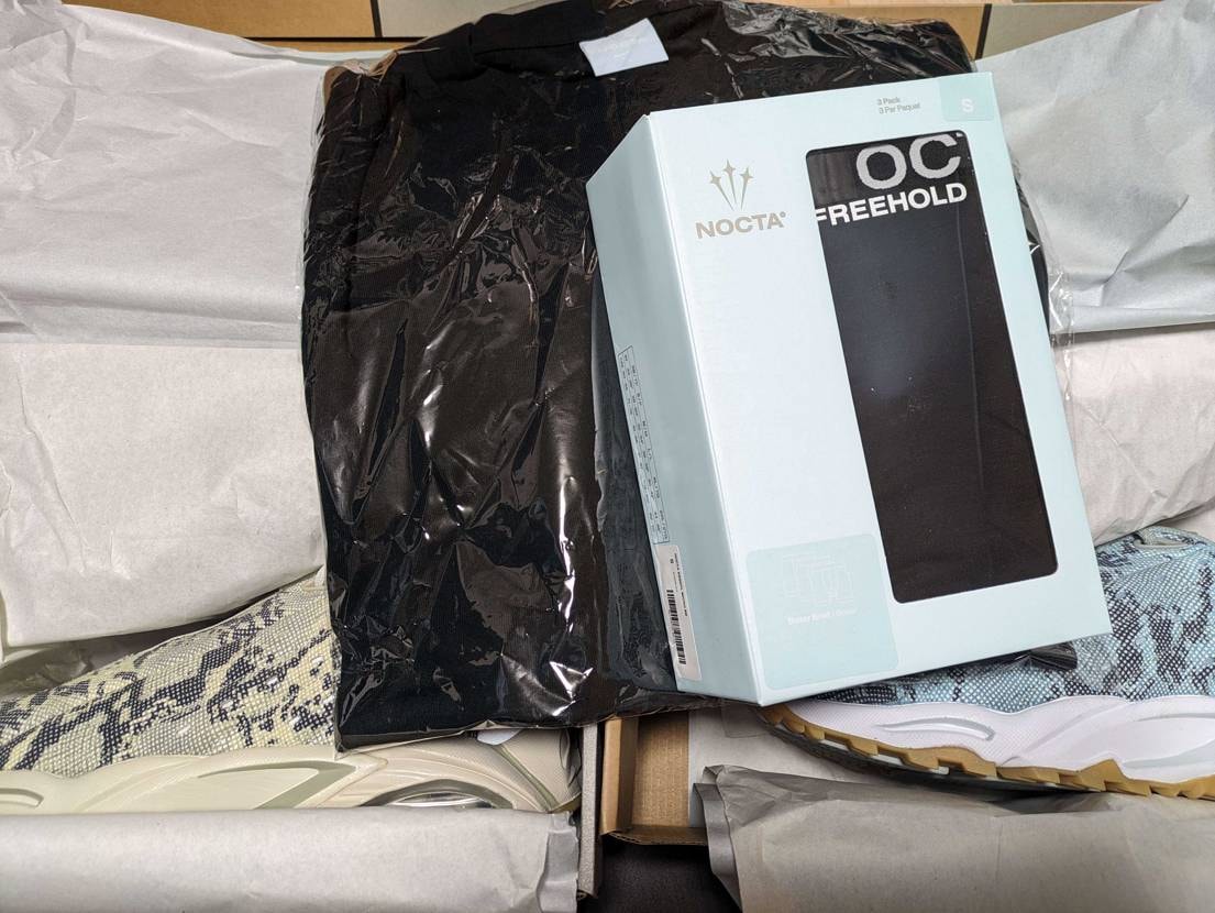 NOCTA MYSTERY BOX到着しました。
見事にTier4ですらないも