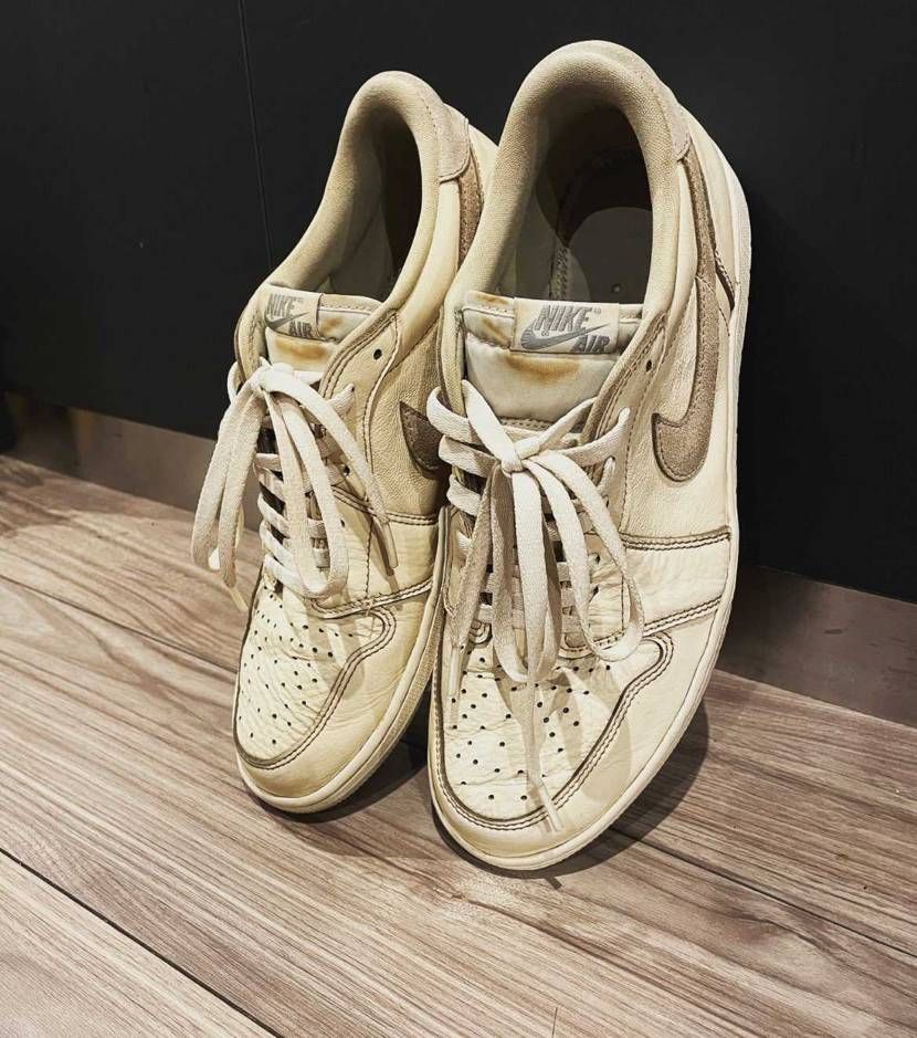 コーヒー染やってみました✌️