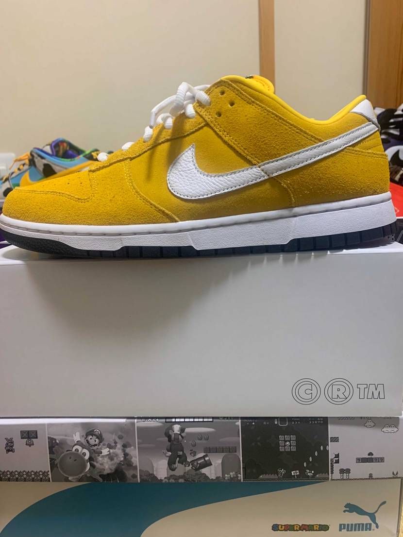 Dunk by you届きました⛹️‍♂️
黄色のスニーカー持ってなかったので