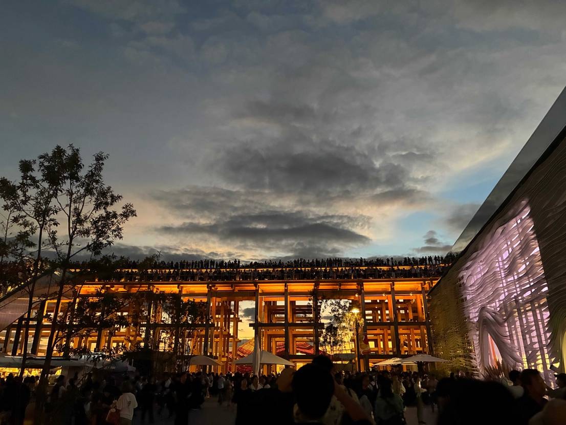 今日はM1700JPで万博行って来ました😊とことん歩きまわる