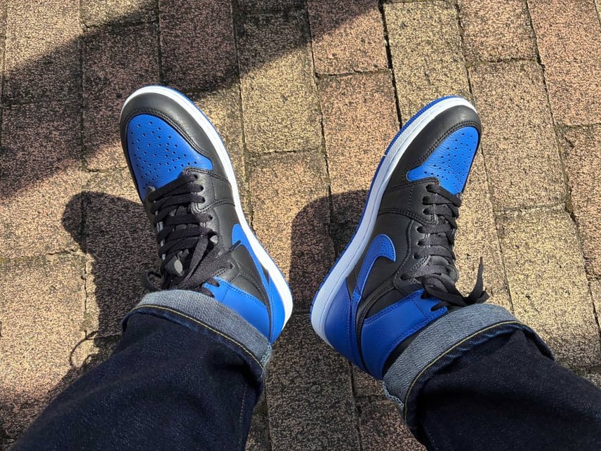 エアジョーダン1 HI OG ロイヤルおろしました😊
かっこいい☺️シンプル