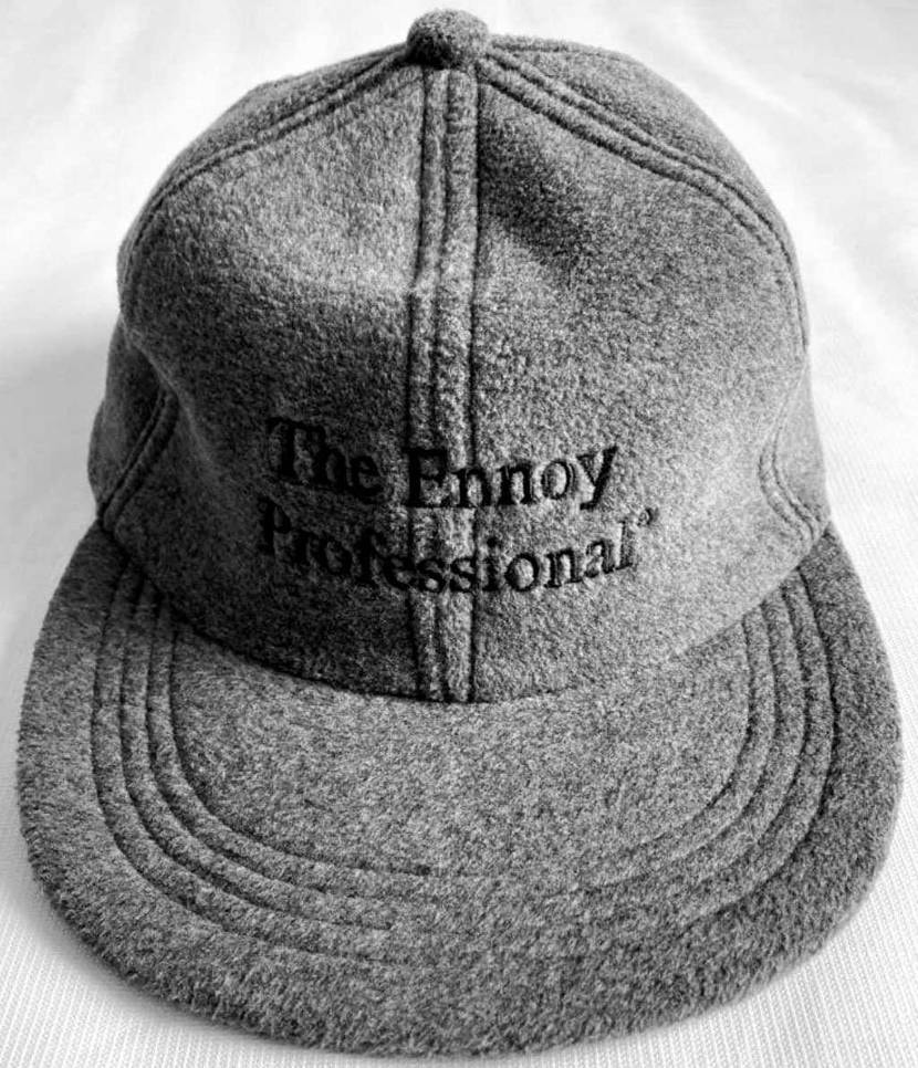ennoy エンノイ　POLARTEC FLEECE CAP Ennoy FLEECE CAP (CHARCOAL GRAY)