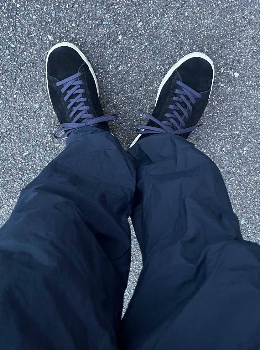 今から子供の送り⚽️でこの👟を

シューレース変えてみた