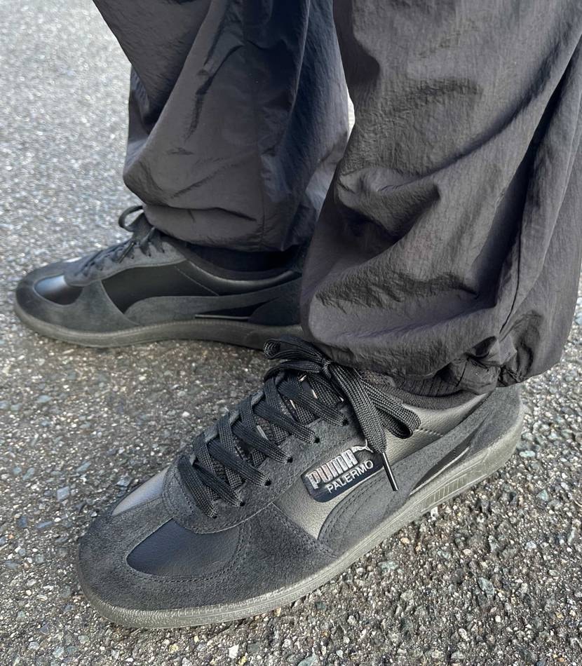 今朝の出勤はコレ👟
履き心地はスケシューなのでグリップ力はある感じですね！
