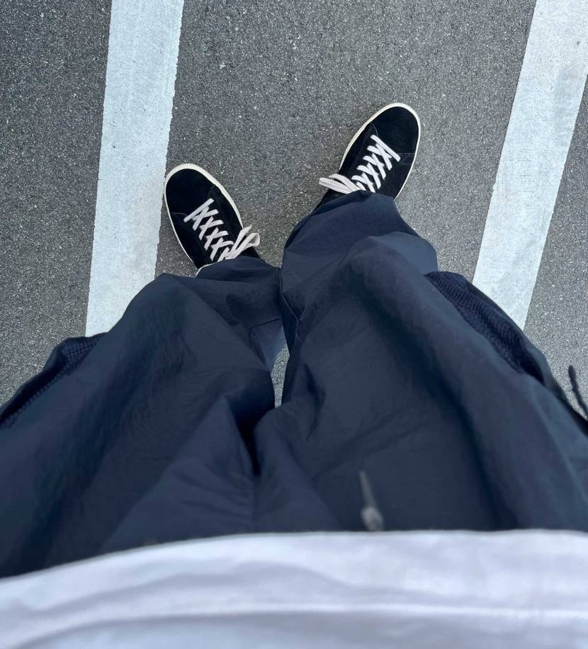 最近ローテク👟ばかり💦
ハイテクスニーカーに履き心地では勝