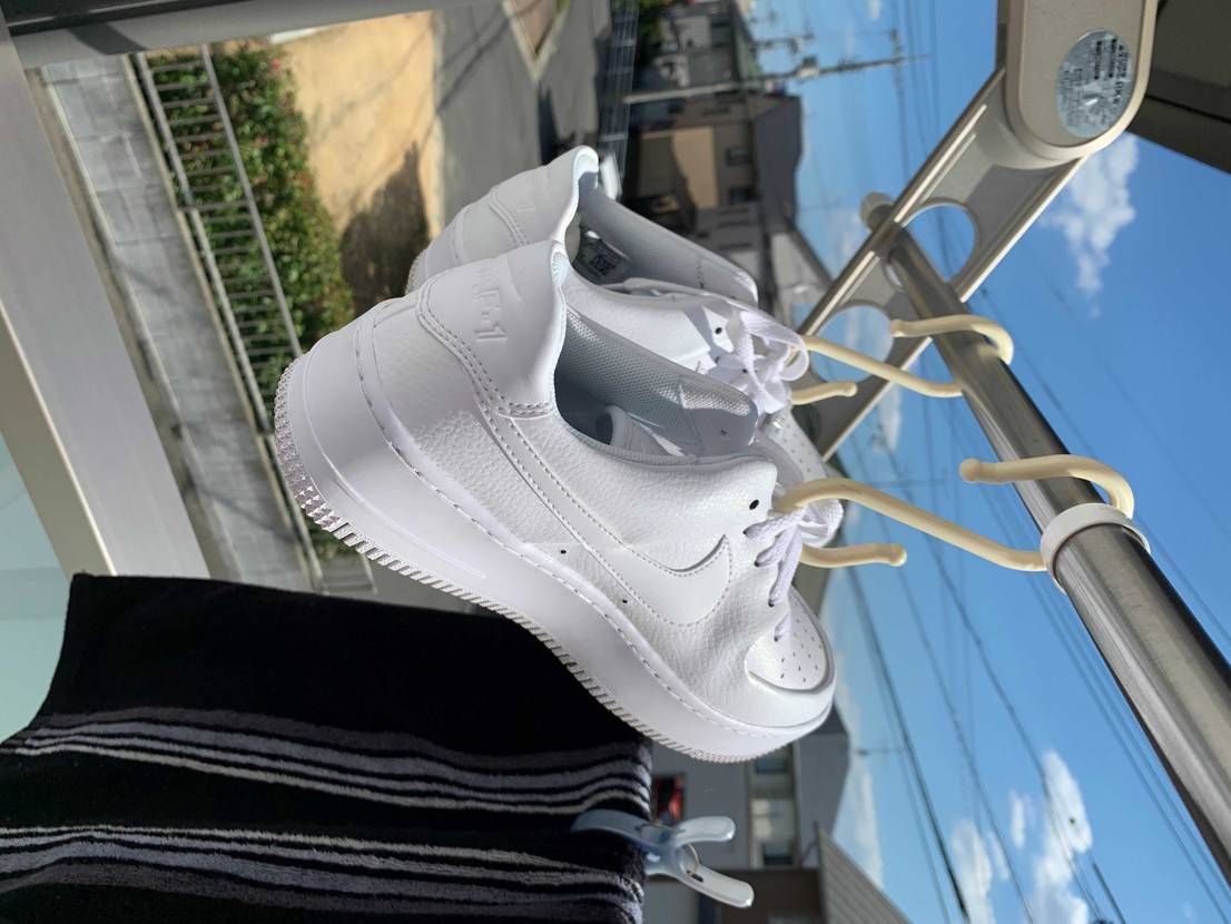 今日はいい天気☀️
彼女の洗濯に笑ってしまった笑