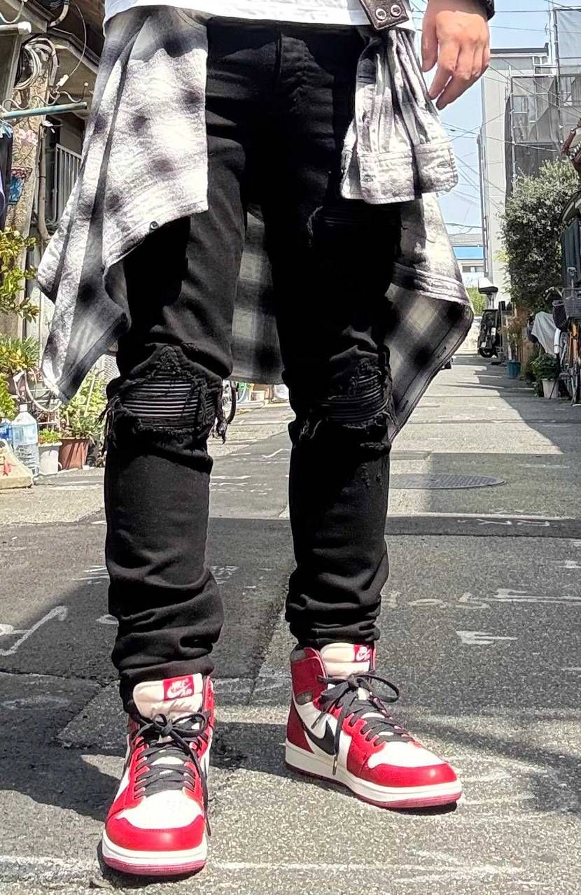 天気が良かったのでシカゴL&Fを久しぶりに👟
AMIRIのデニムとの相性も良