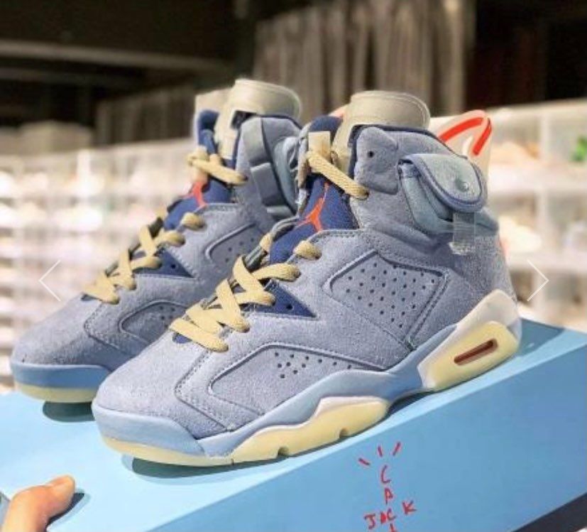 AJ6 × Travis Scott 
New Color！