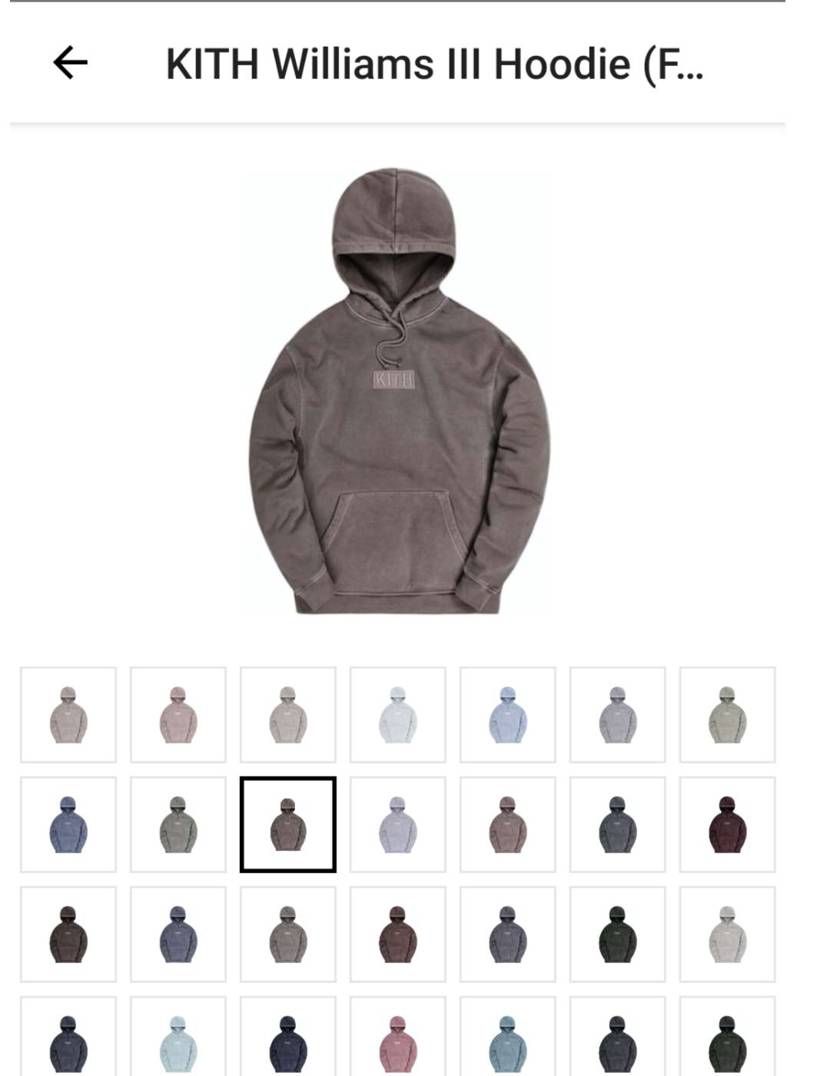 アパレル取り扱いになったので出品してみました！
【キス ウィリアムズ フーディー