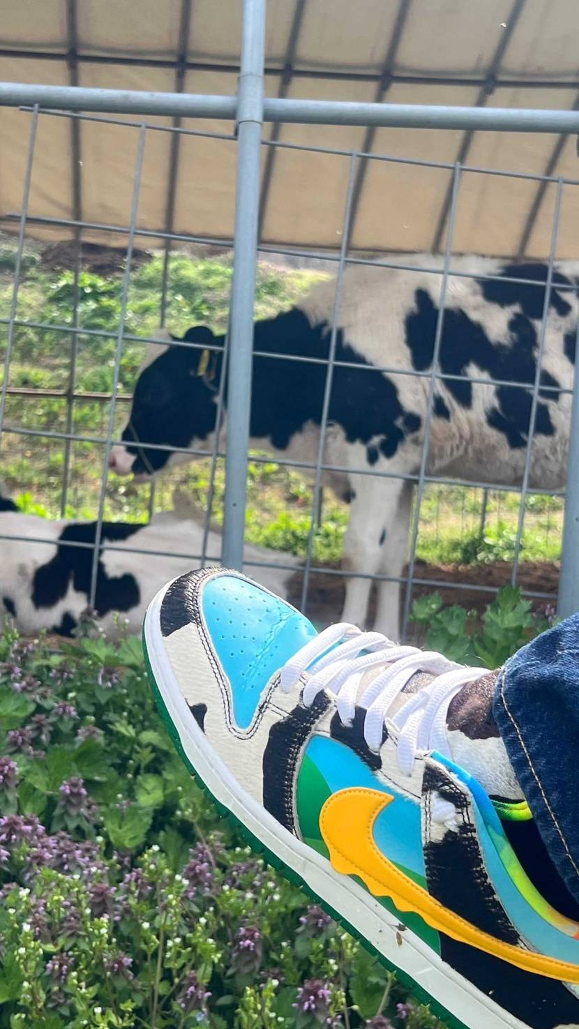 チャンキーと牛を添えて🐮