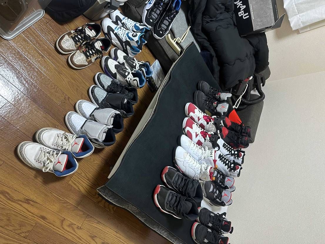 スニーカー部屋作ろう！ちゃんと飾ってやろう！